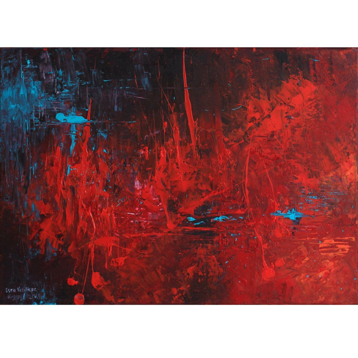 Abstract Art Print "Emerge"