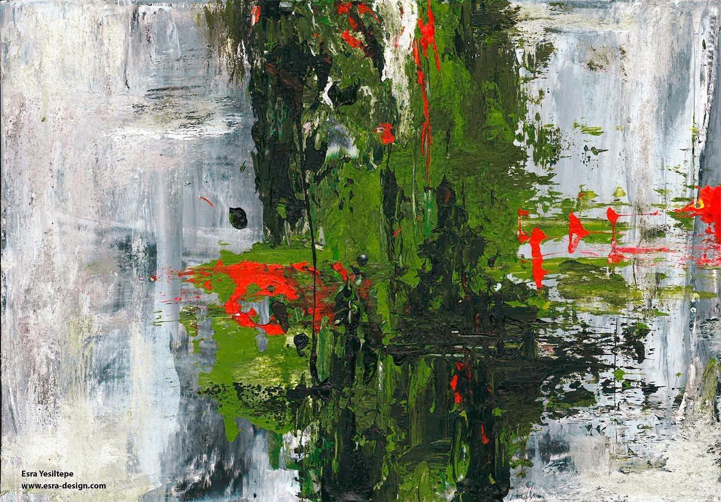 Abstract Art Print "Balanced Conflict"