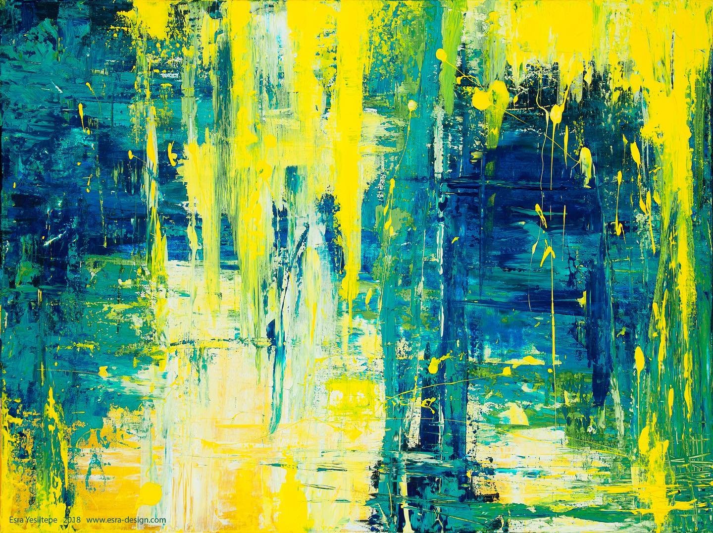 Abstract Art Print "Flourish"