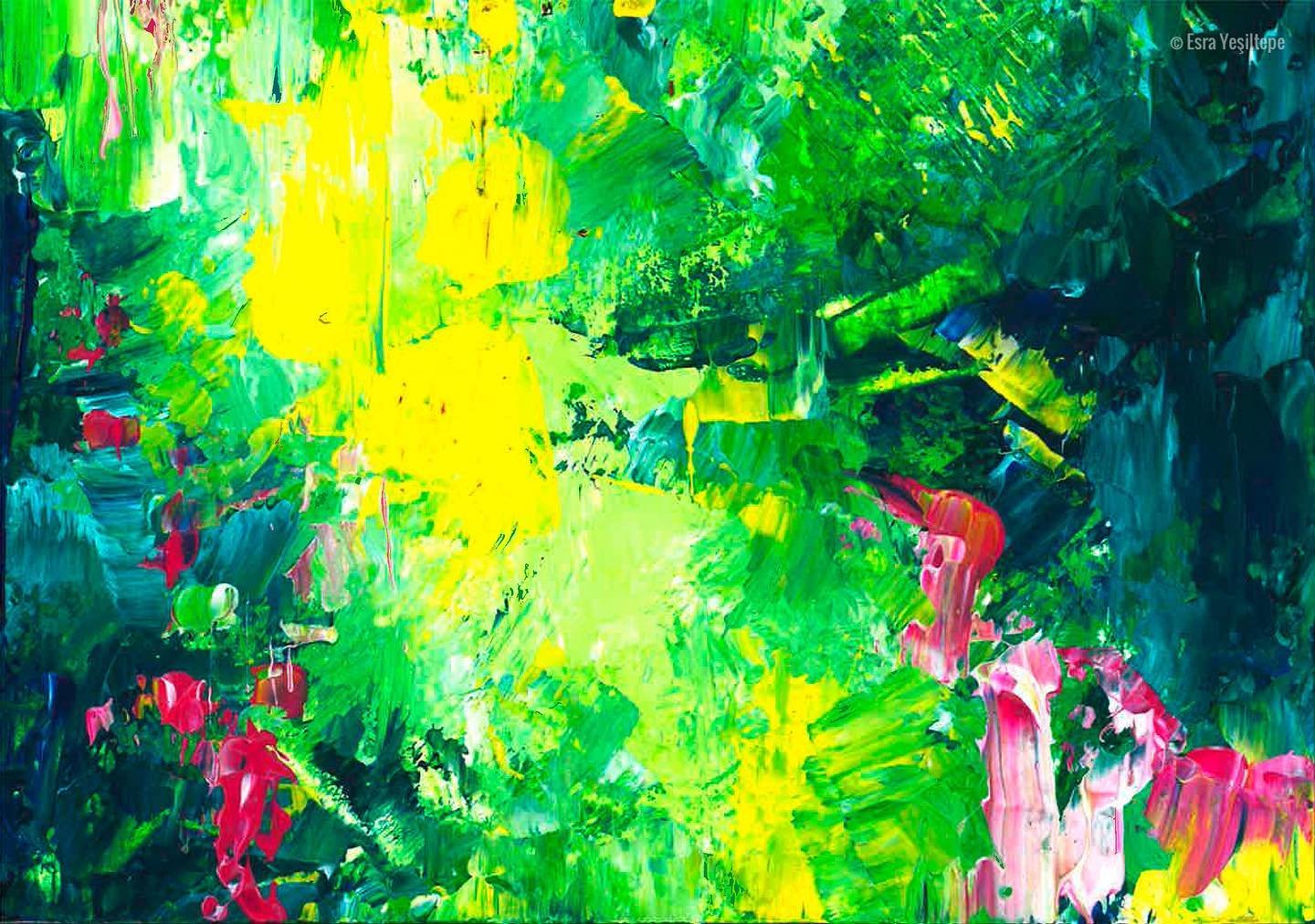 Abstract Art Print “Vitality”