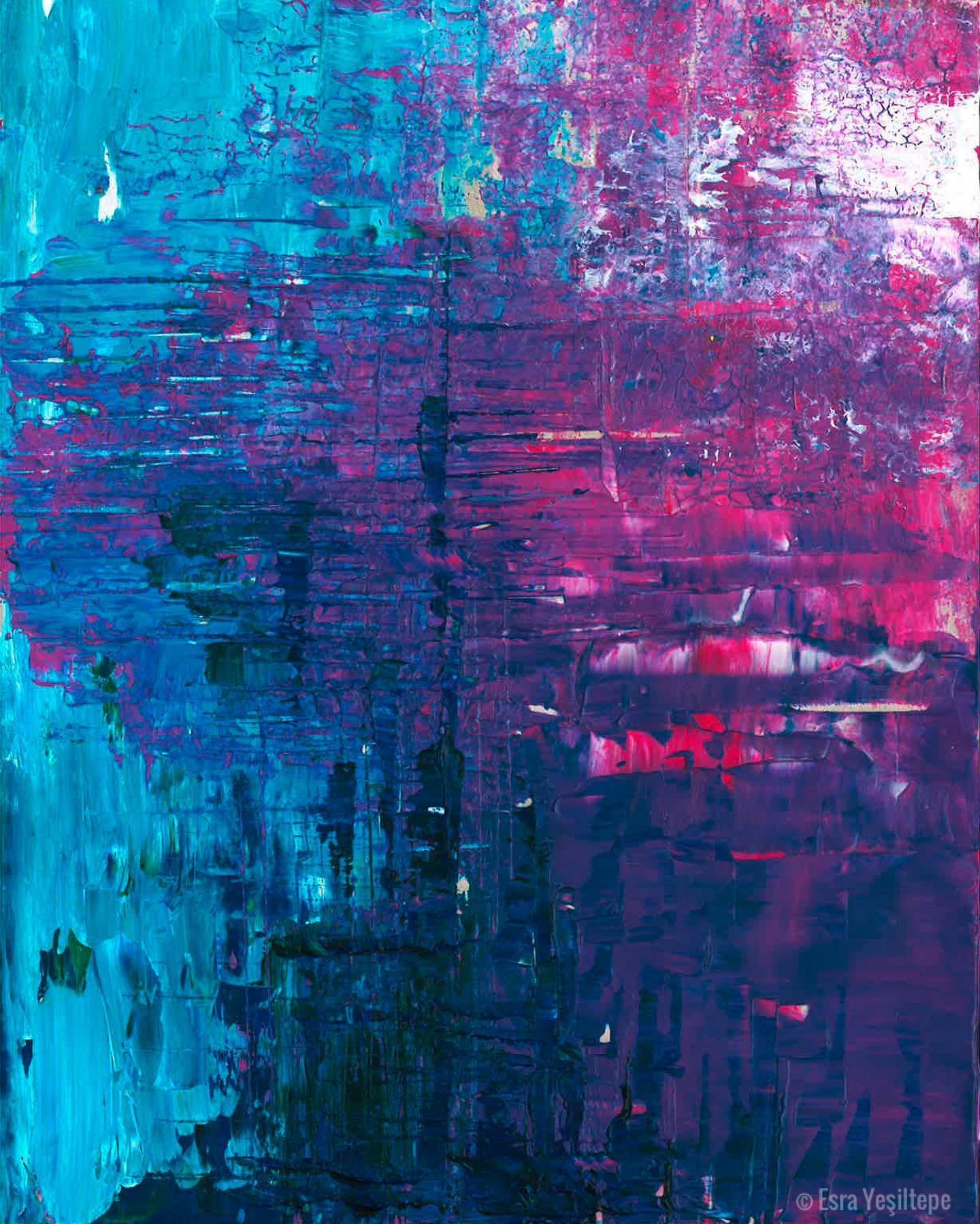 Abstract Art Print "Twilight Dreams"