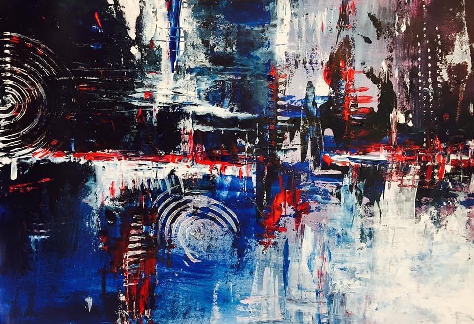 Abstract Art Print "Solace"