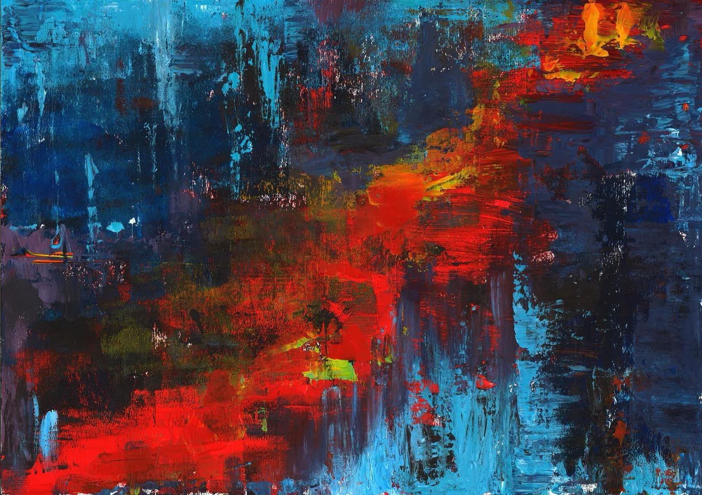 Abstract Art Print "Energy"