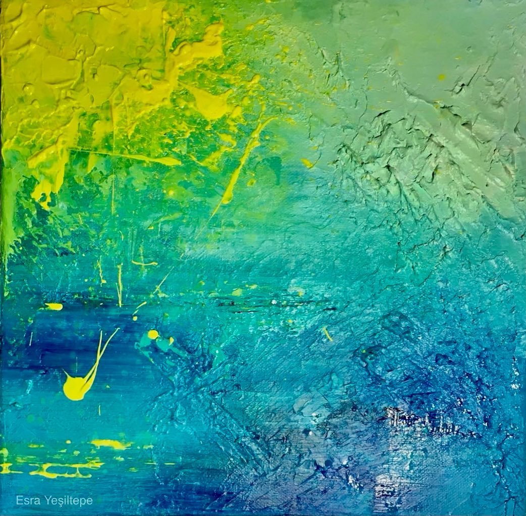 Abstract Art Print "Serenity"